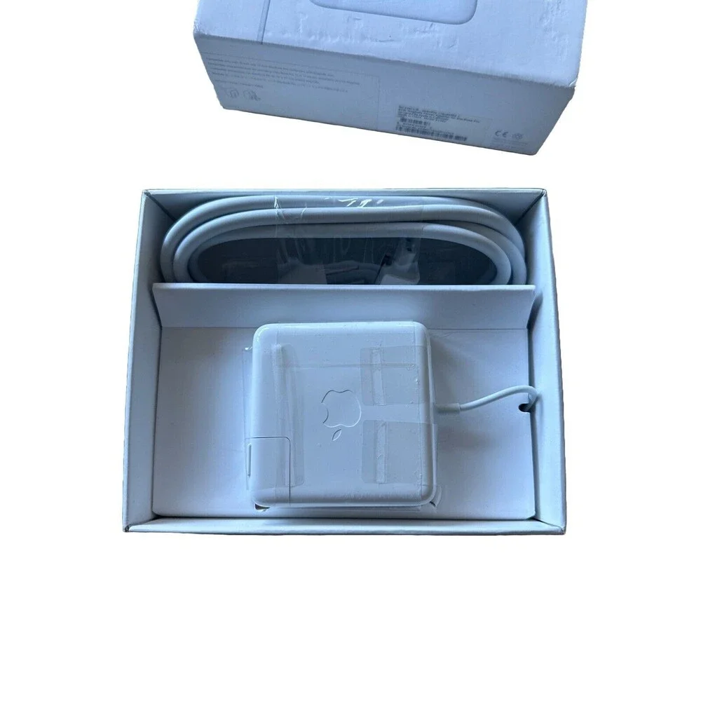 Apple 85W Genuine MacBook MagSafe AC Adapter - White Model A1343
